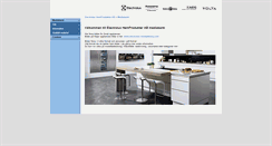 Desktop Screenshot of electrolux.manager.nu