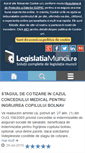 Mobile Screenshot of legislatiamuncii.manager.ro